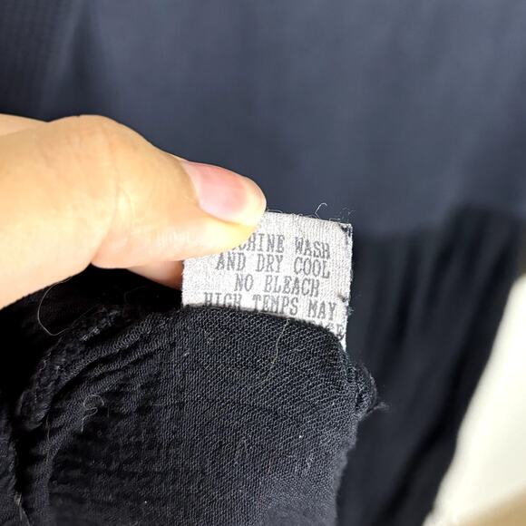 Barbara Lesser Black Vintage Maxi Dress Sz 2/M - Picture 7 of 12